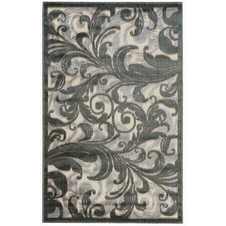 NOURISON Graphic Illusions Area Rug Collection Multi Color 2 Ft 3 In. X 3 Ft 9 In. Rectangle 99446117632
